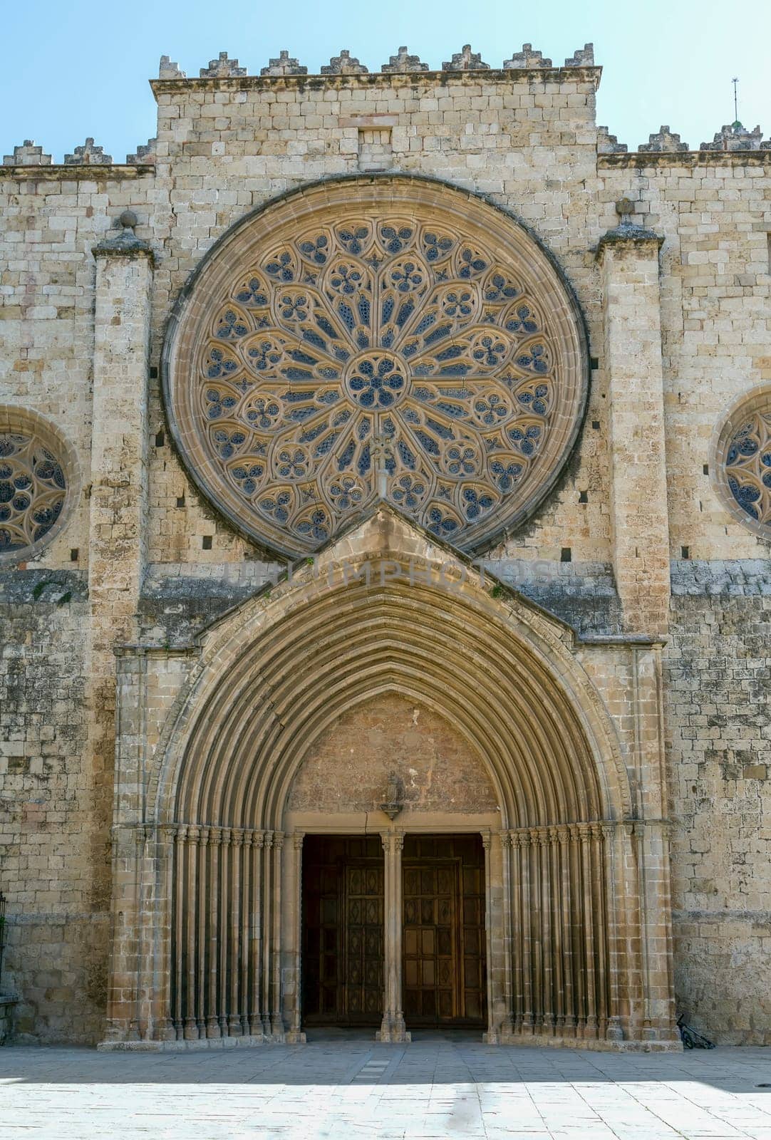 Monastery romanesque of the SX .Sant Cugat del Valles. Catalonia