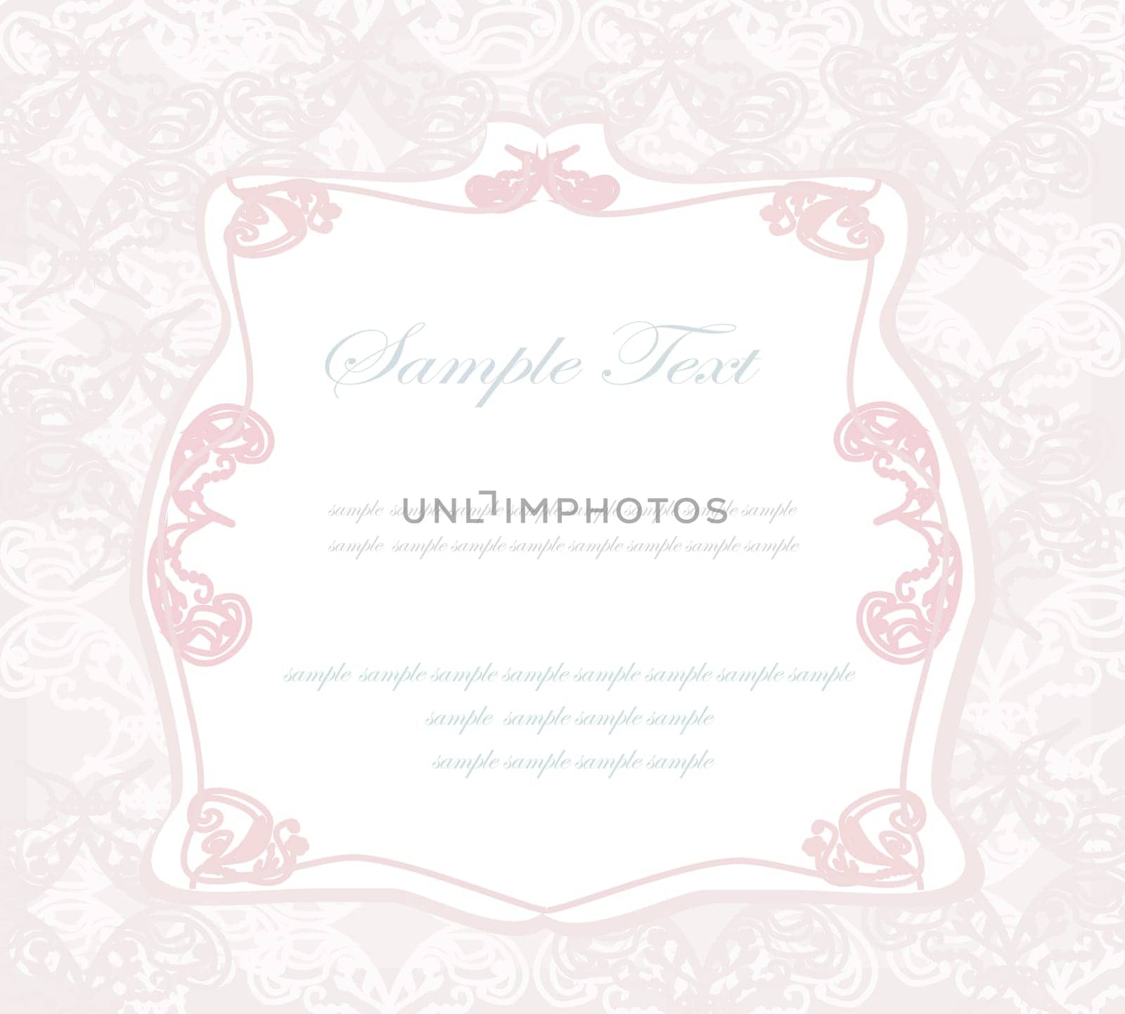 abstract frame with space for your text