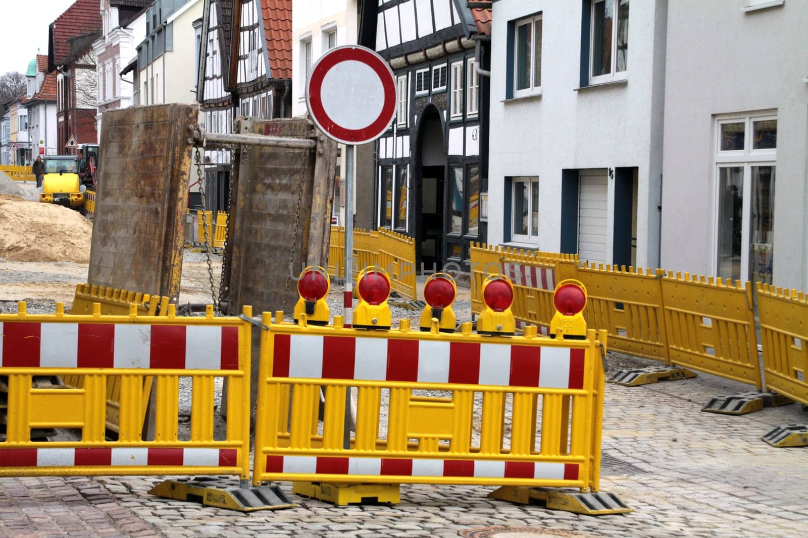 Construction site in Blomberg
