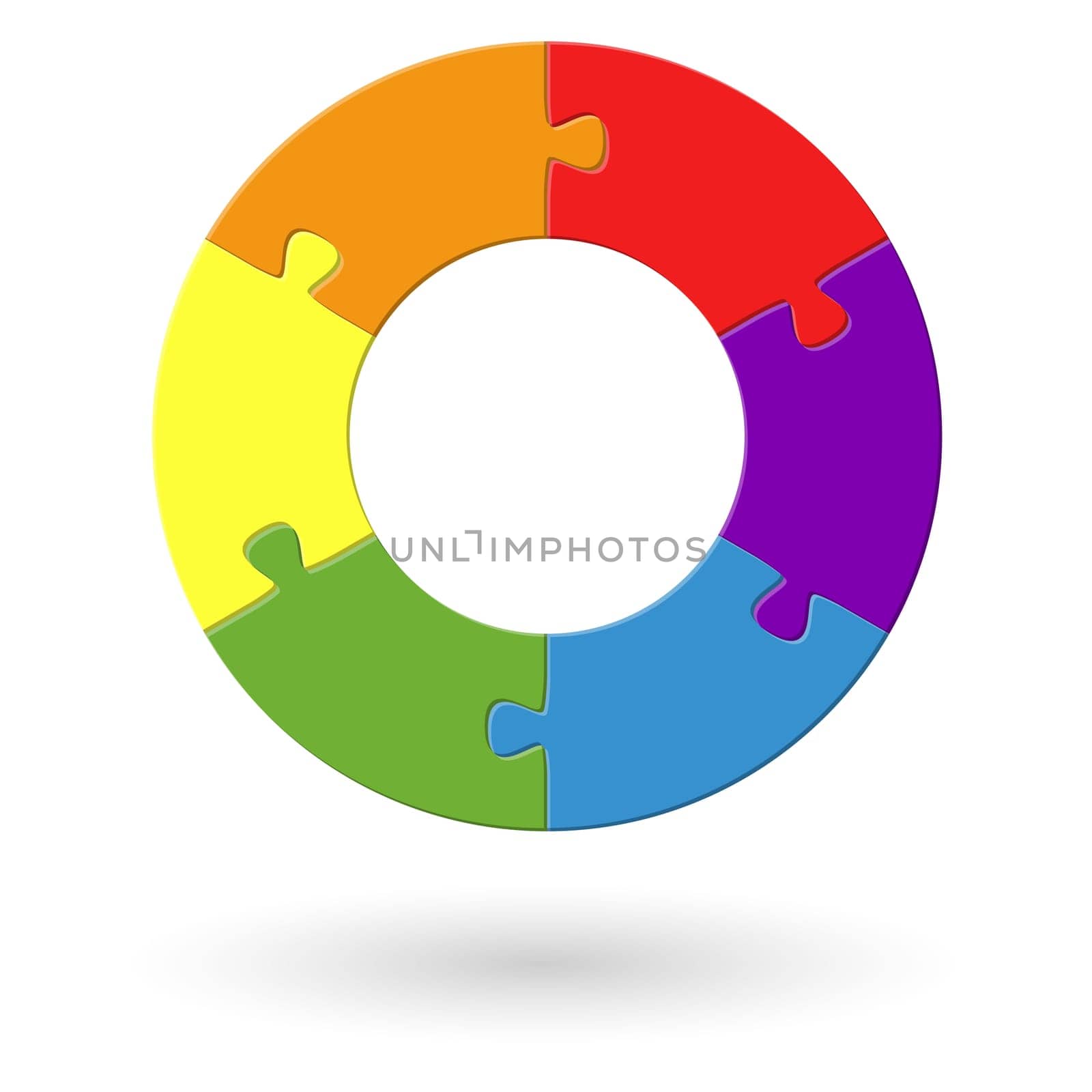 Puzzle round - 6 pieces