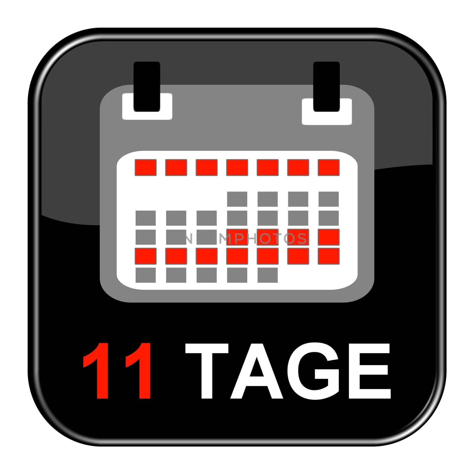 Black button: 11 days