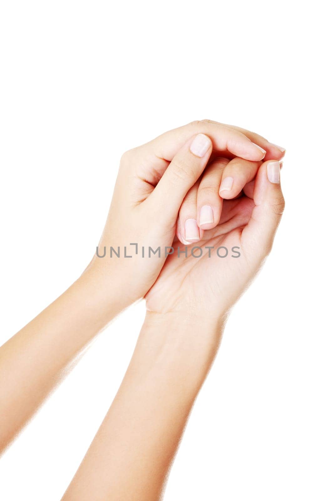 Hands care concept. Close up shoot of beautiful female hands