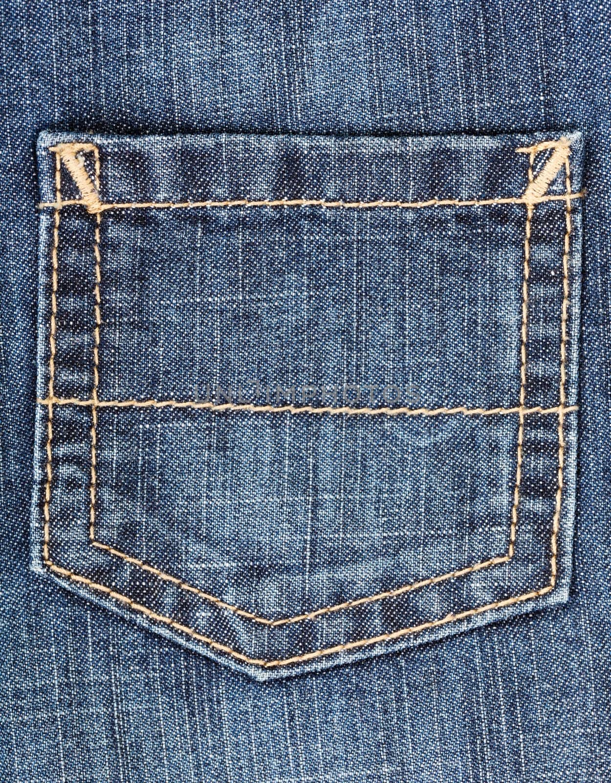 classic jeans pocket close up