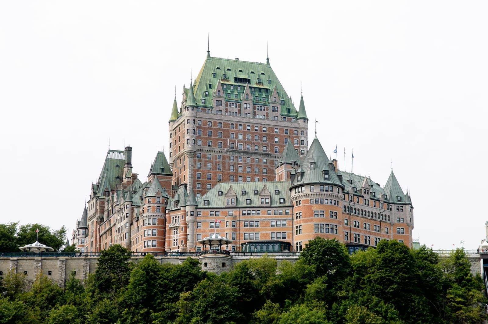château frontenac in Quebec