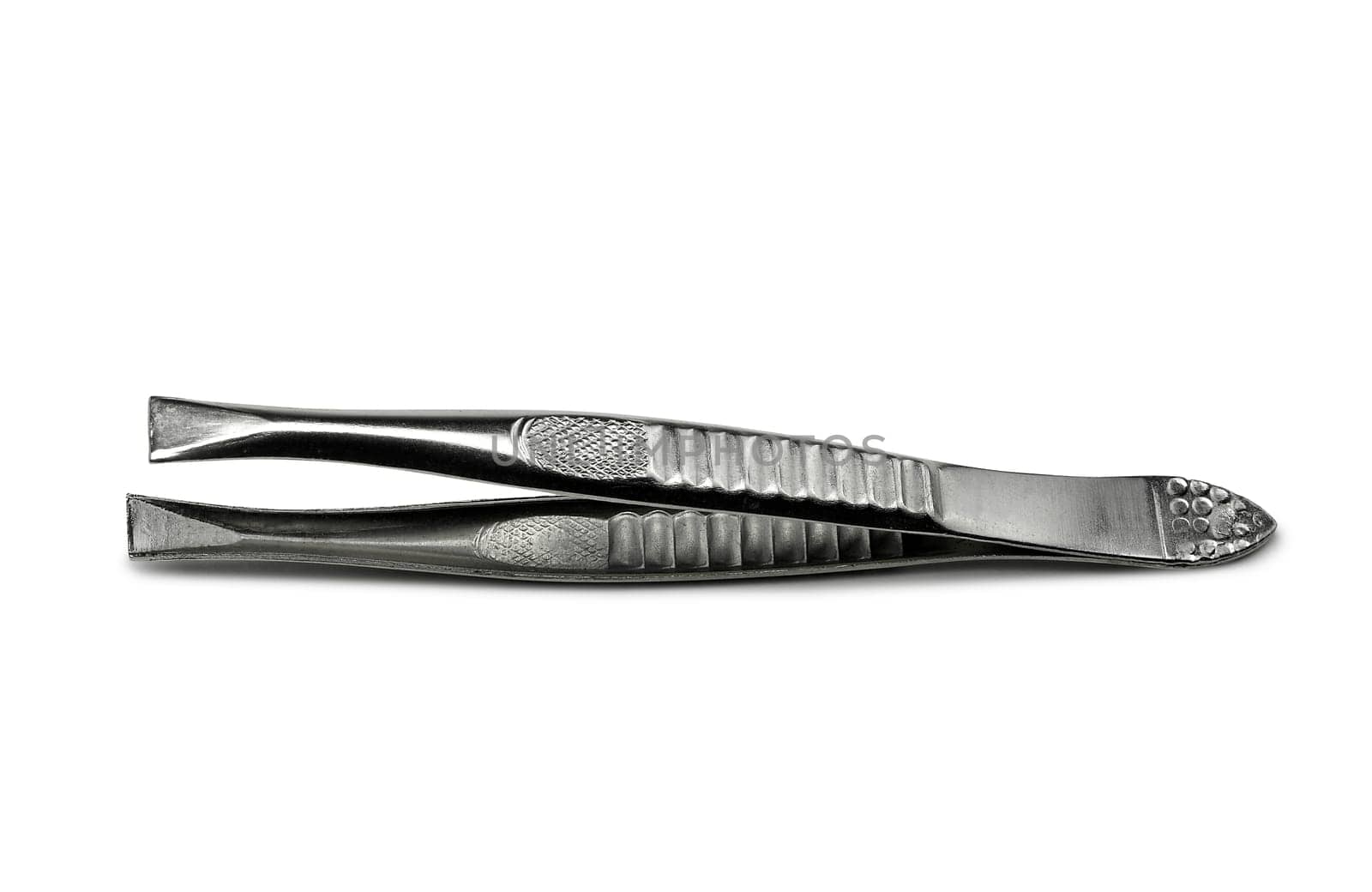 tweezers isolated on white background