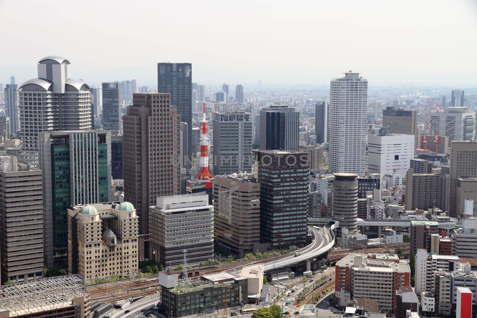 Osaka cityscape, Japan