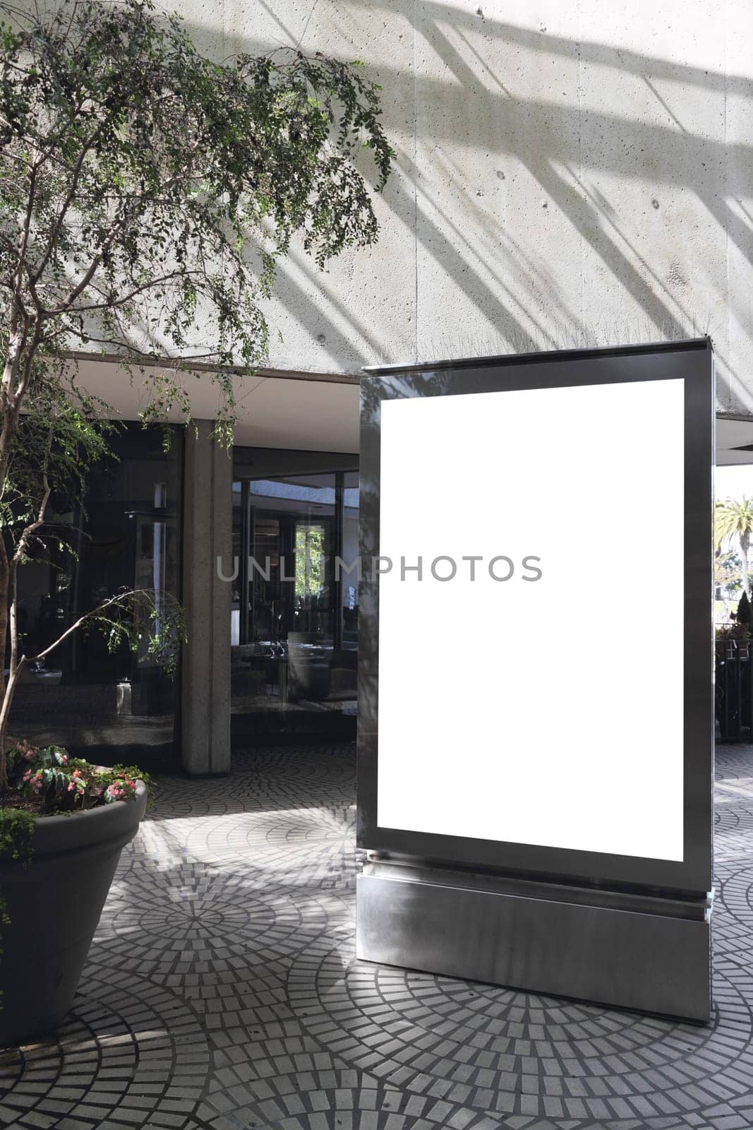 Blank billboard - empty space for your own text