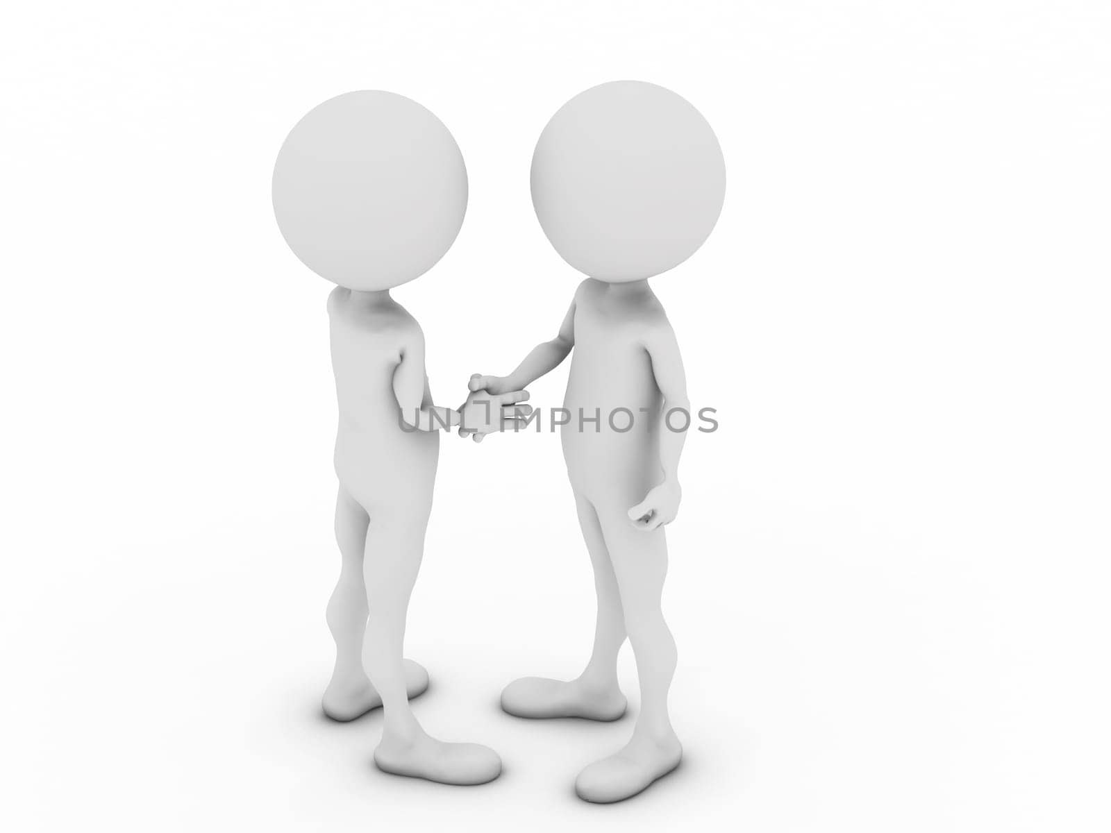 Handshake 3d