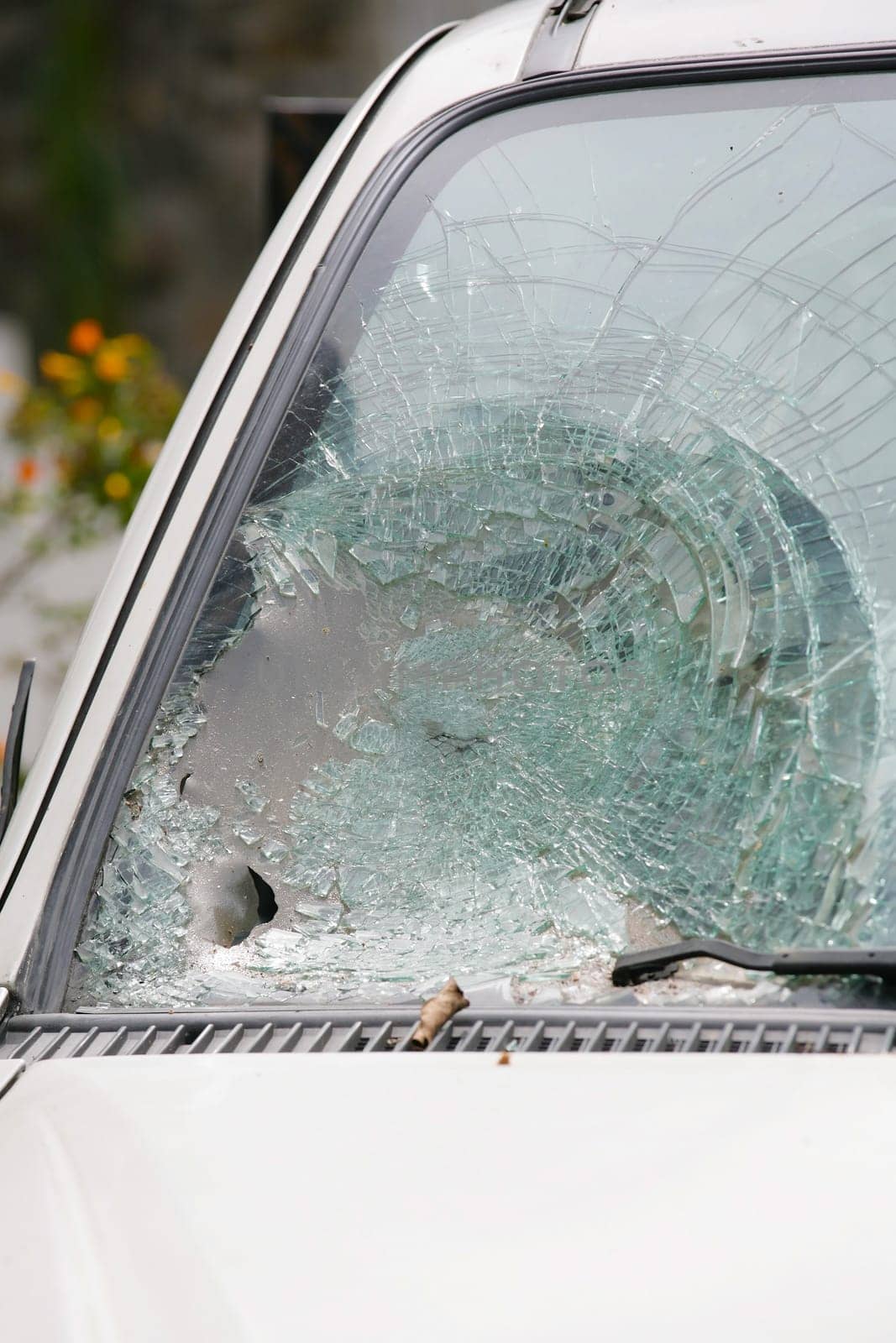 Broken Windshield
