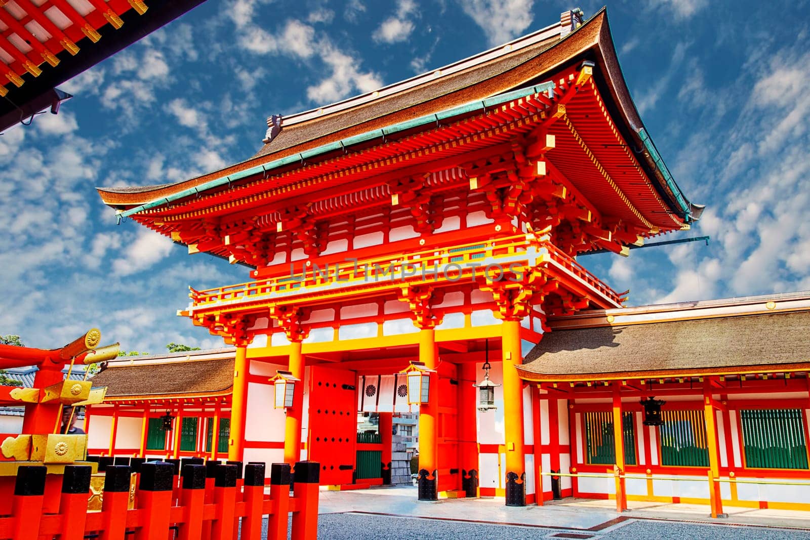 Fushimi Inari Taisha Shrine - Kyoto, Japan for adv or others purpose use