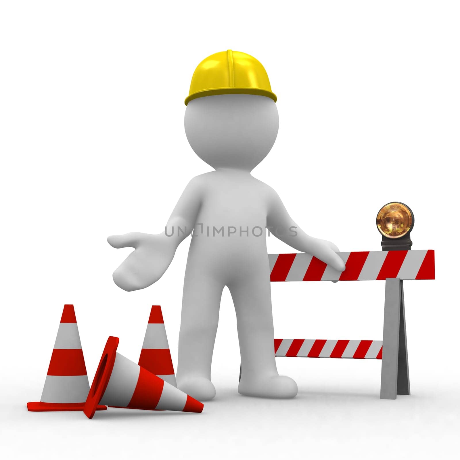 worker, under construction