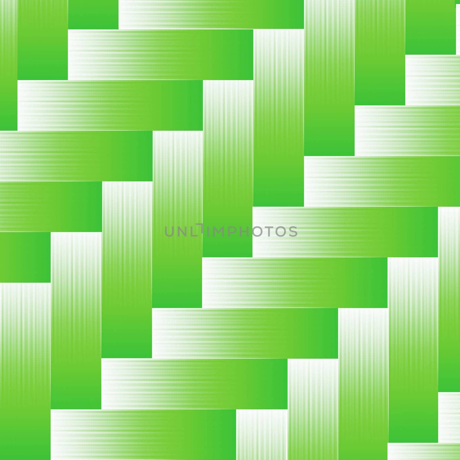 colorful illustration with  green parquet background for your design