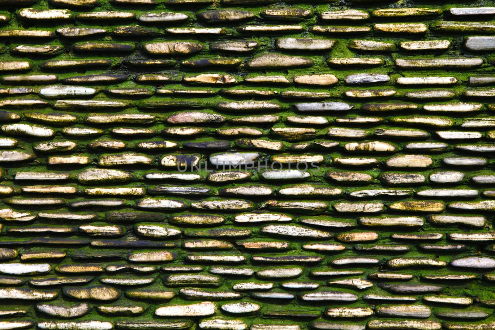 The surface is made of stone used as a background.