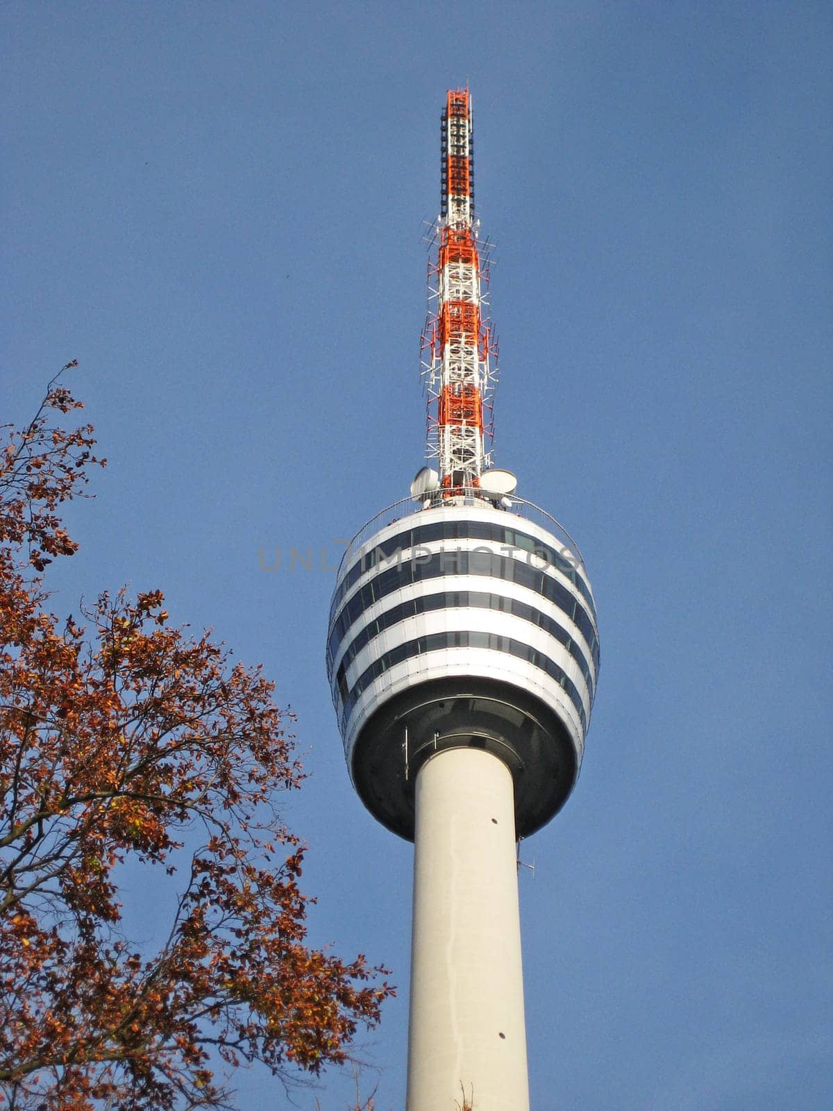 TV Tower Building in Stuttgart, Germany