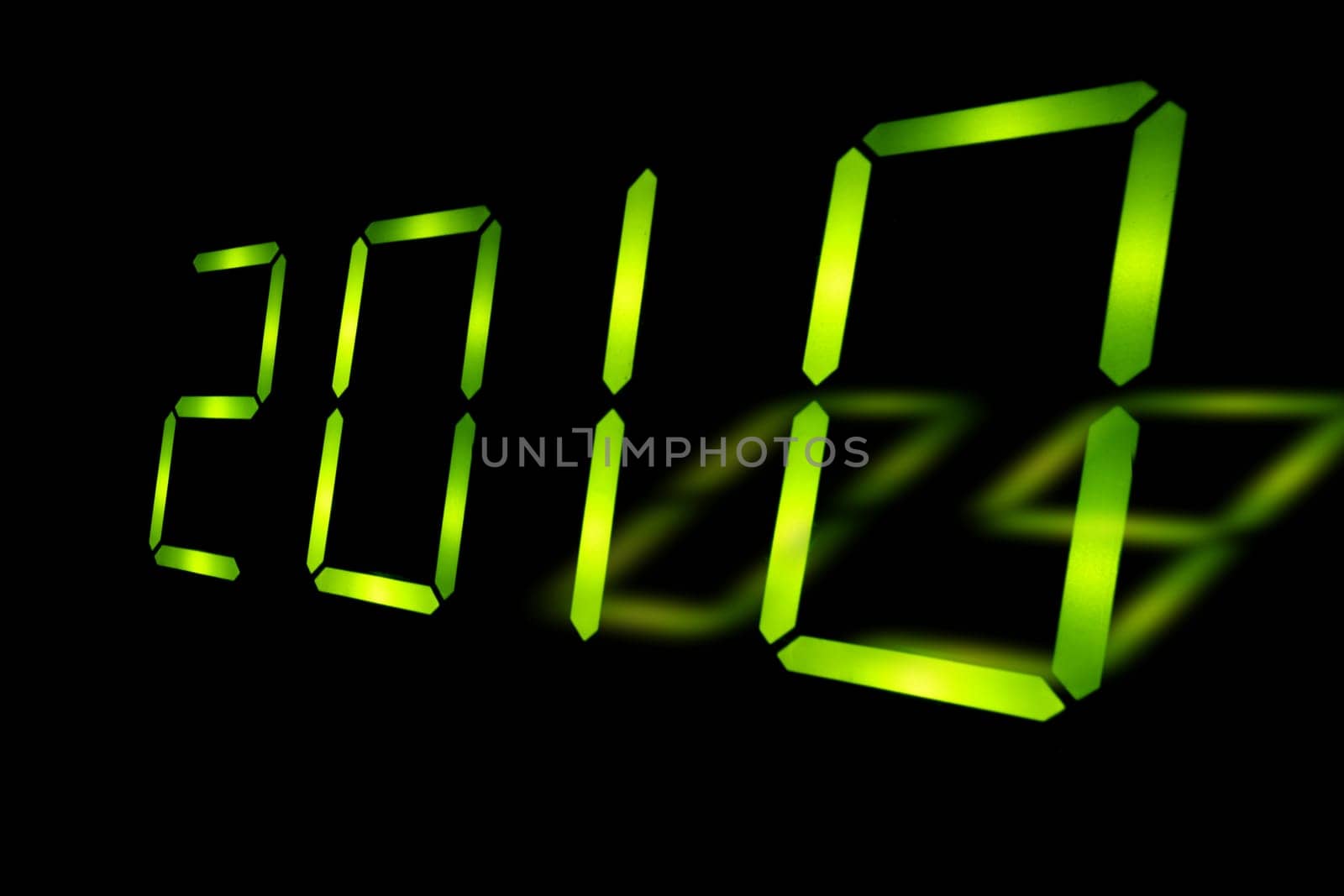 2010 New Year LED sign