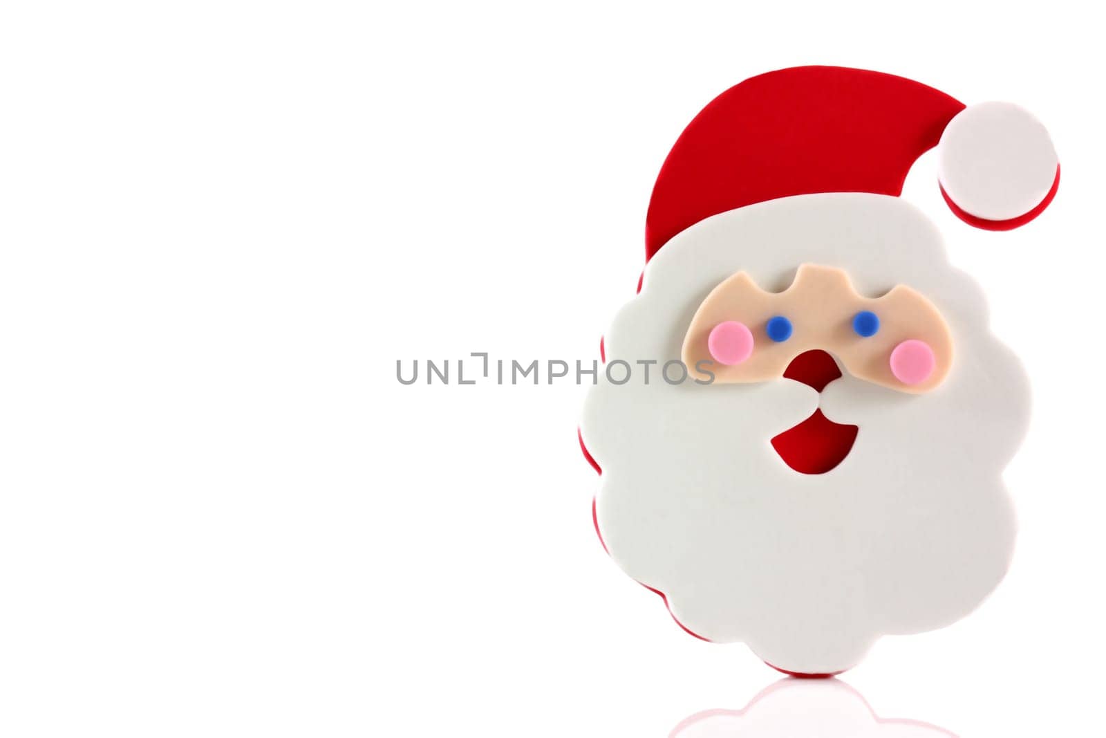 Father Christmas cartoon face