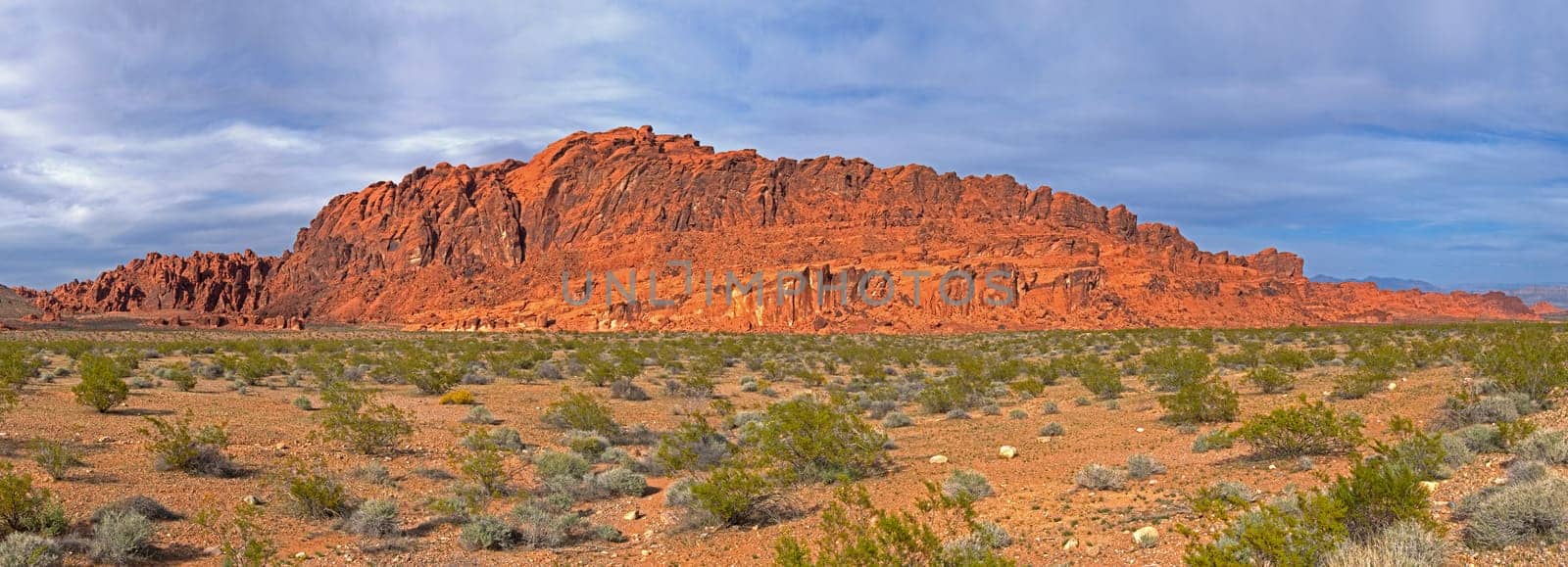 Valley of Fire in the evening light