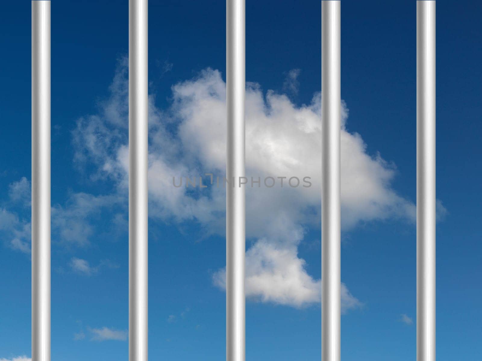 An abstract image of a prison cell