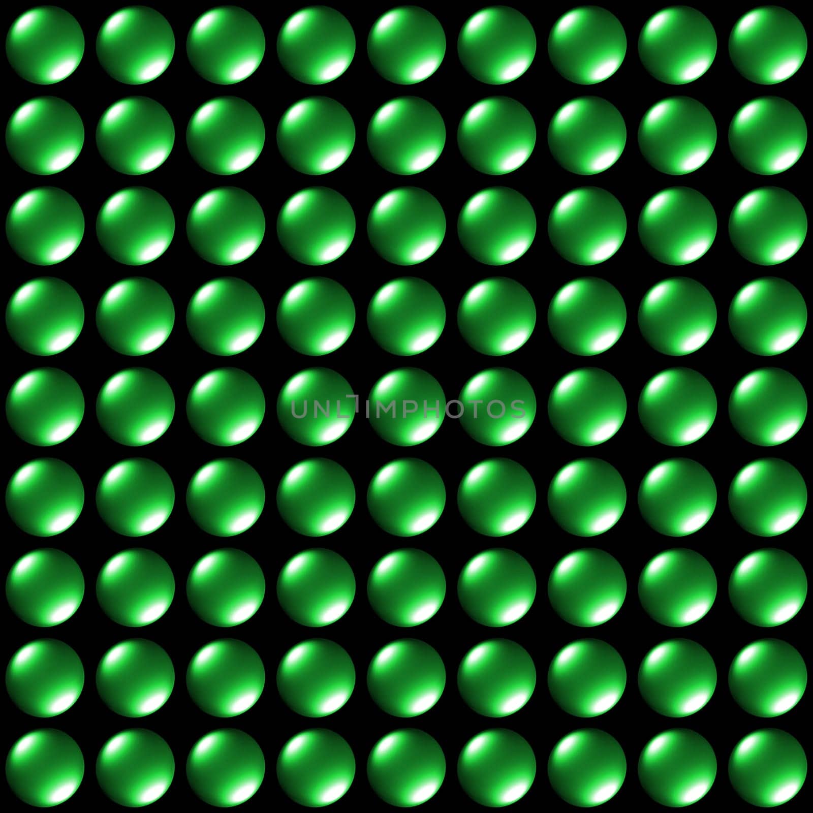An icon background with buttons on a black background