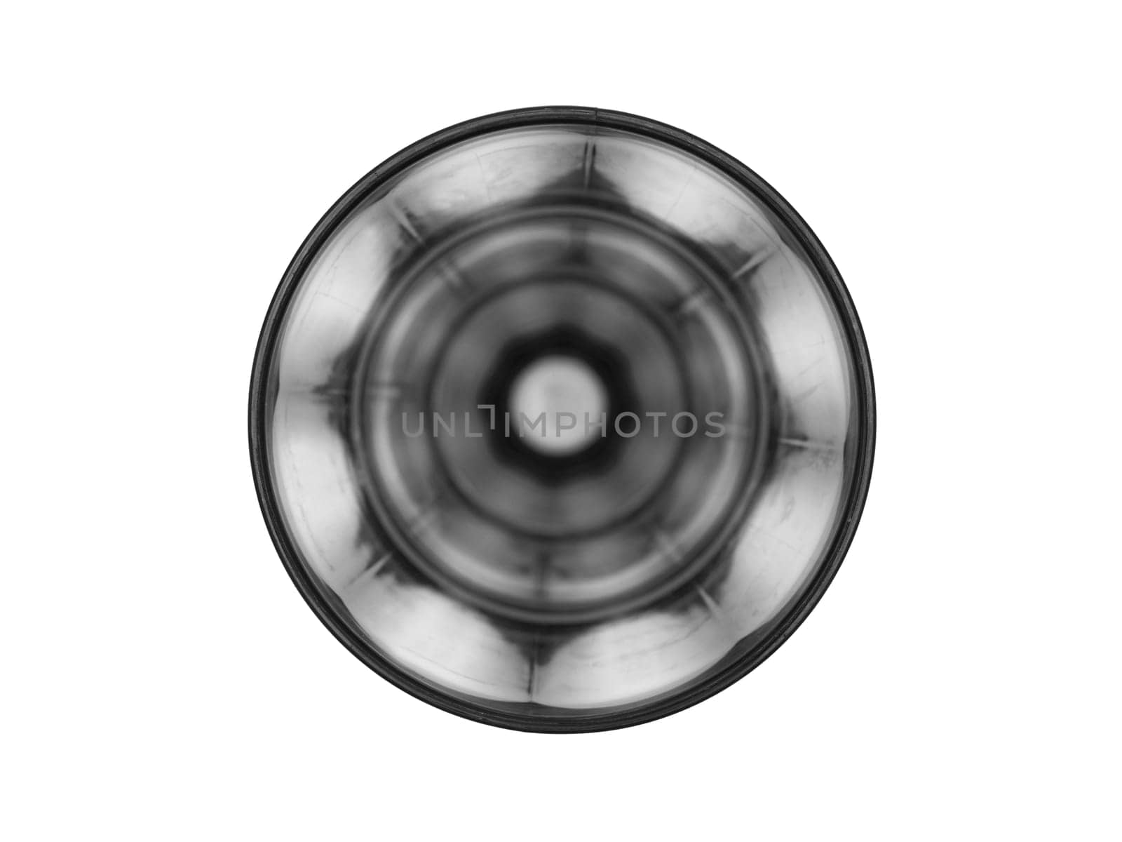 A milkshake tumbler isolated against a white background
