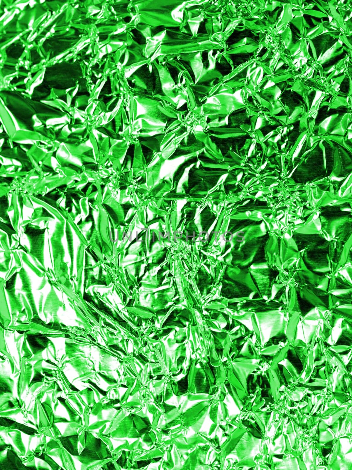 An image of a close up shot of foil