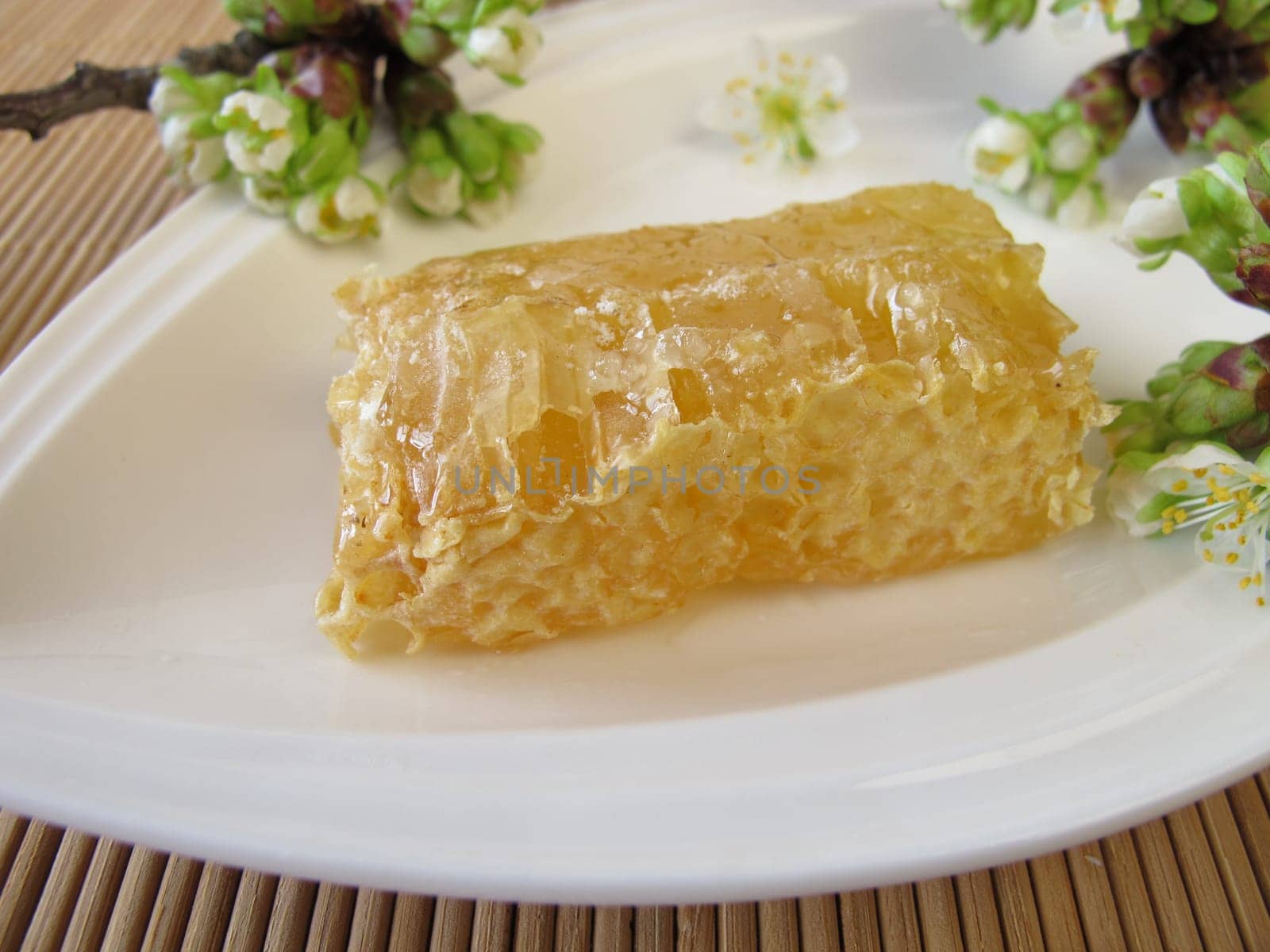 Honeycomb honey