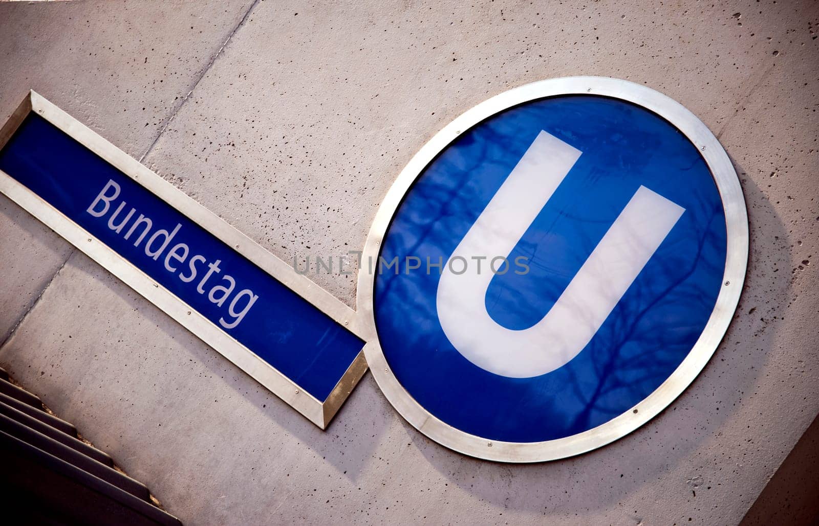 Subway station Bundestag
