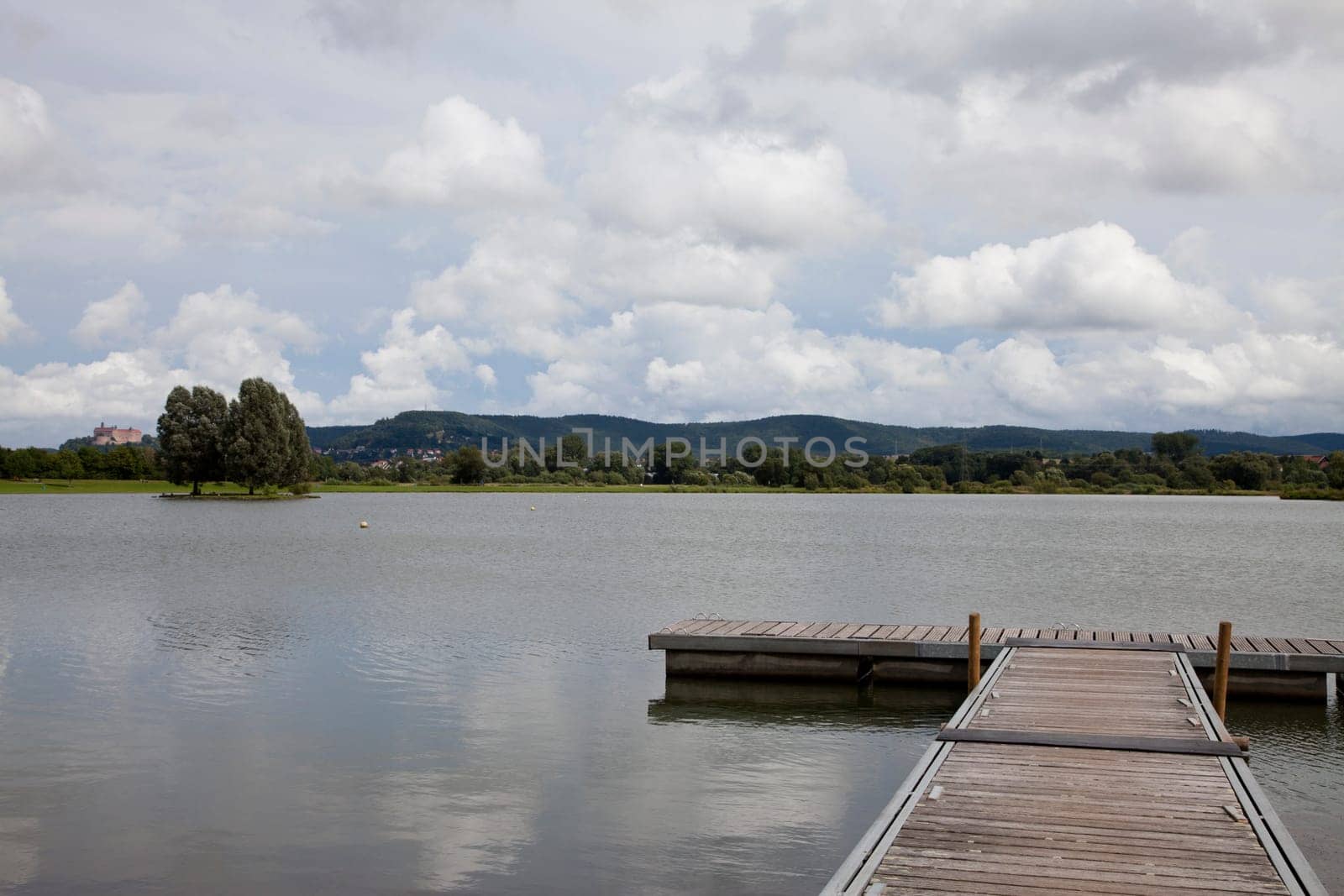 Mainaue recreation area (Kieswäsch) west of Kulmbach