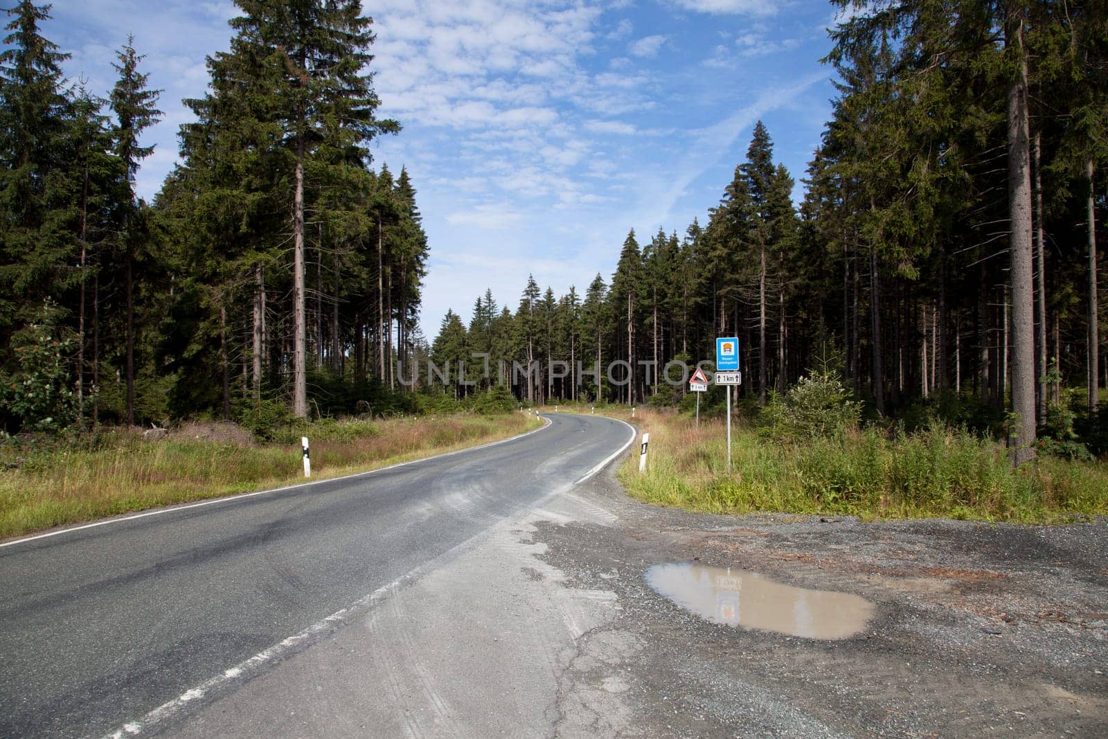 Water protection area on the Waldstein