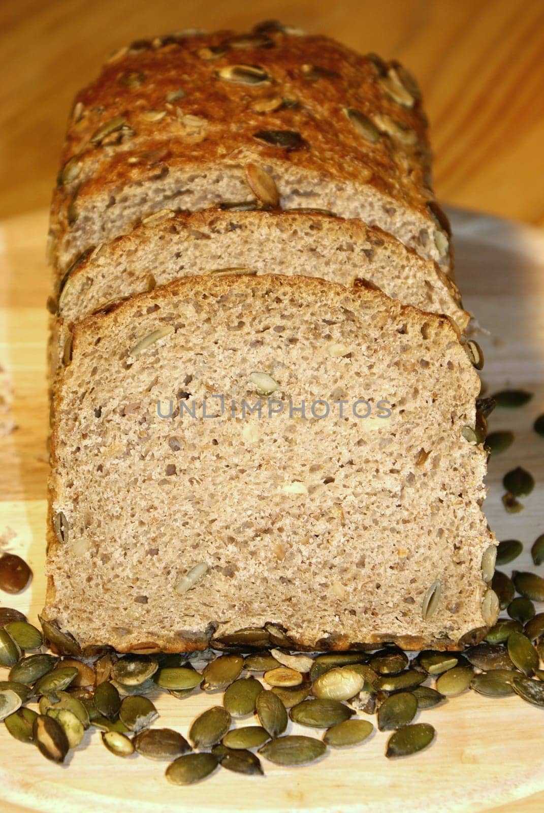 Pumpkin seed bread