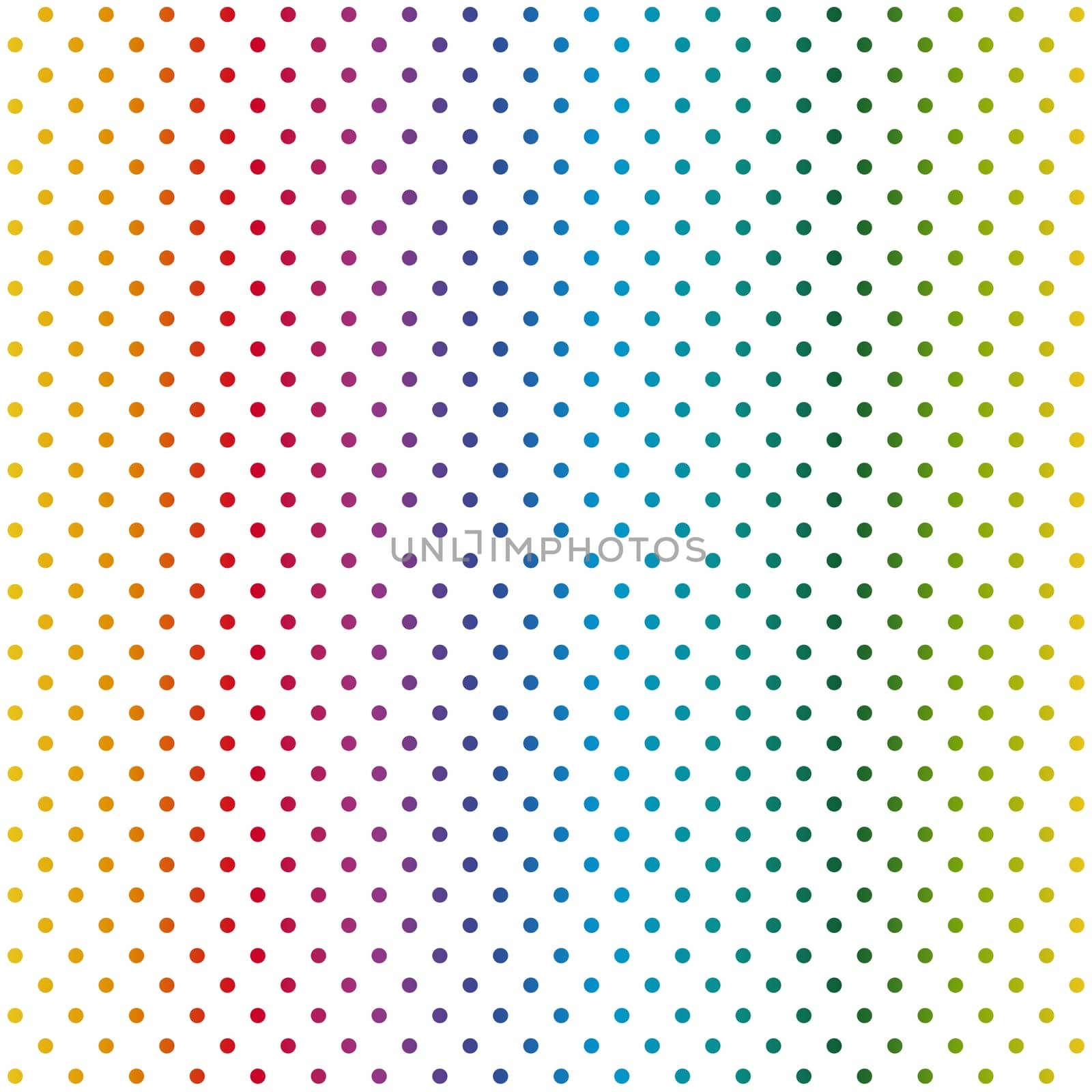 Endless Background Dots Colorful