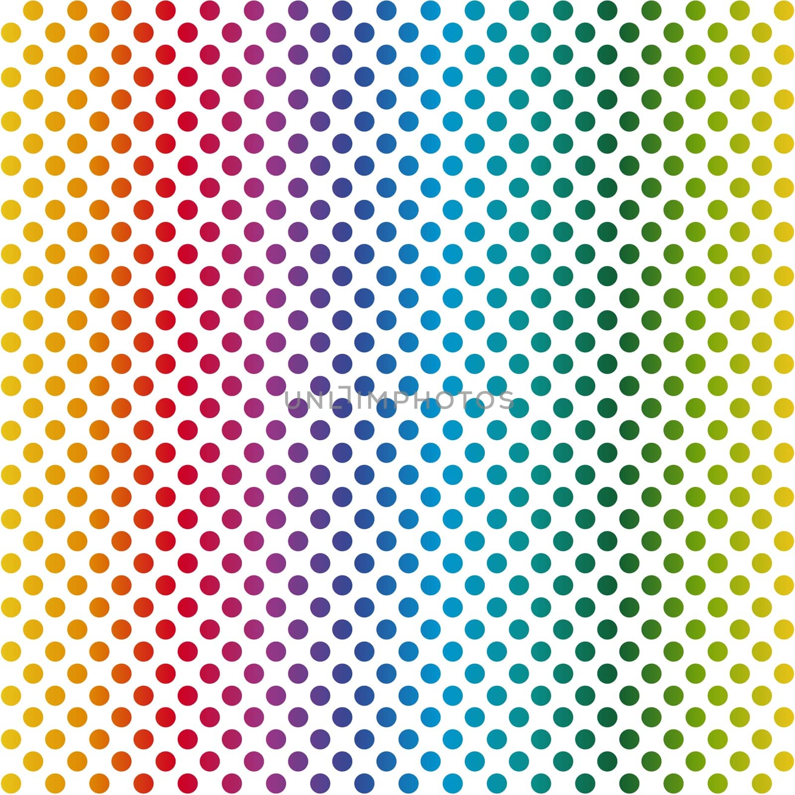 Endless Background Dots Colorful