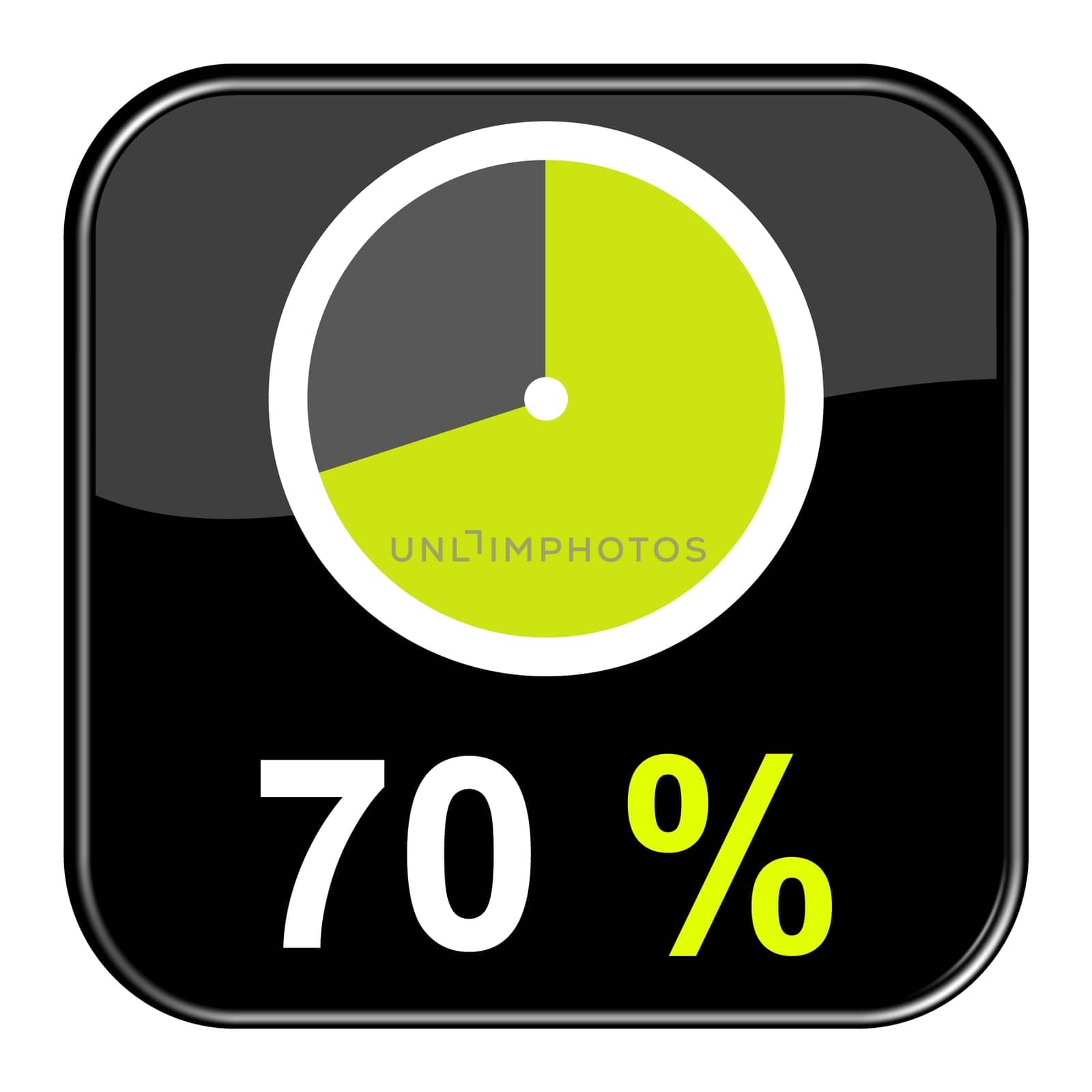 Web Button: 70% percent