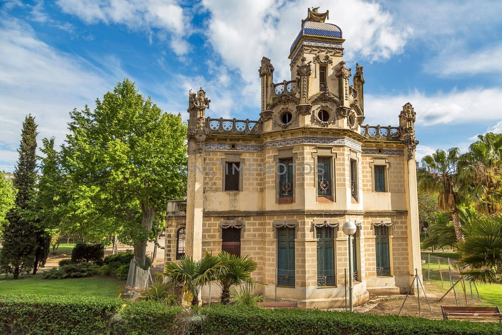 San Rafael in park Cidade, Tarragona Spain
