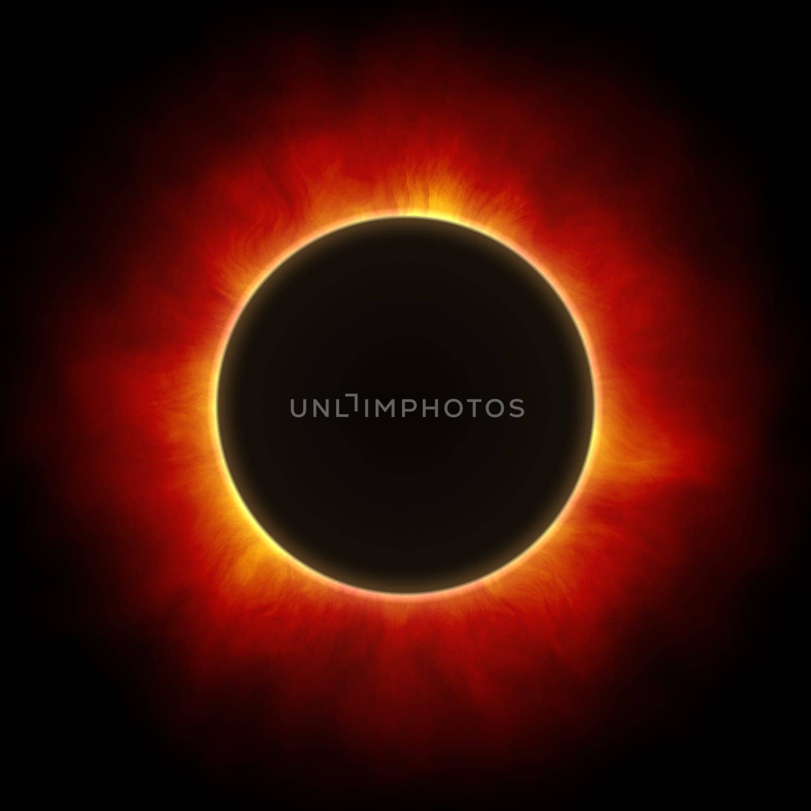 Solar Eclipse - Moon in front of the Sun
