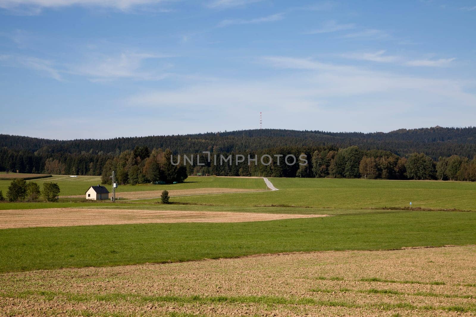 Water protection area near Voitsumra / Weissenstadtt on the St2180