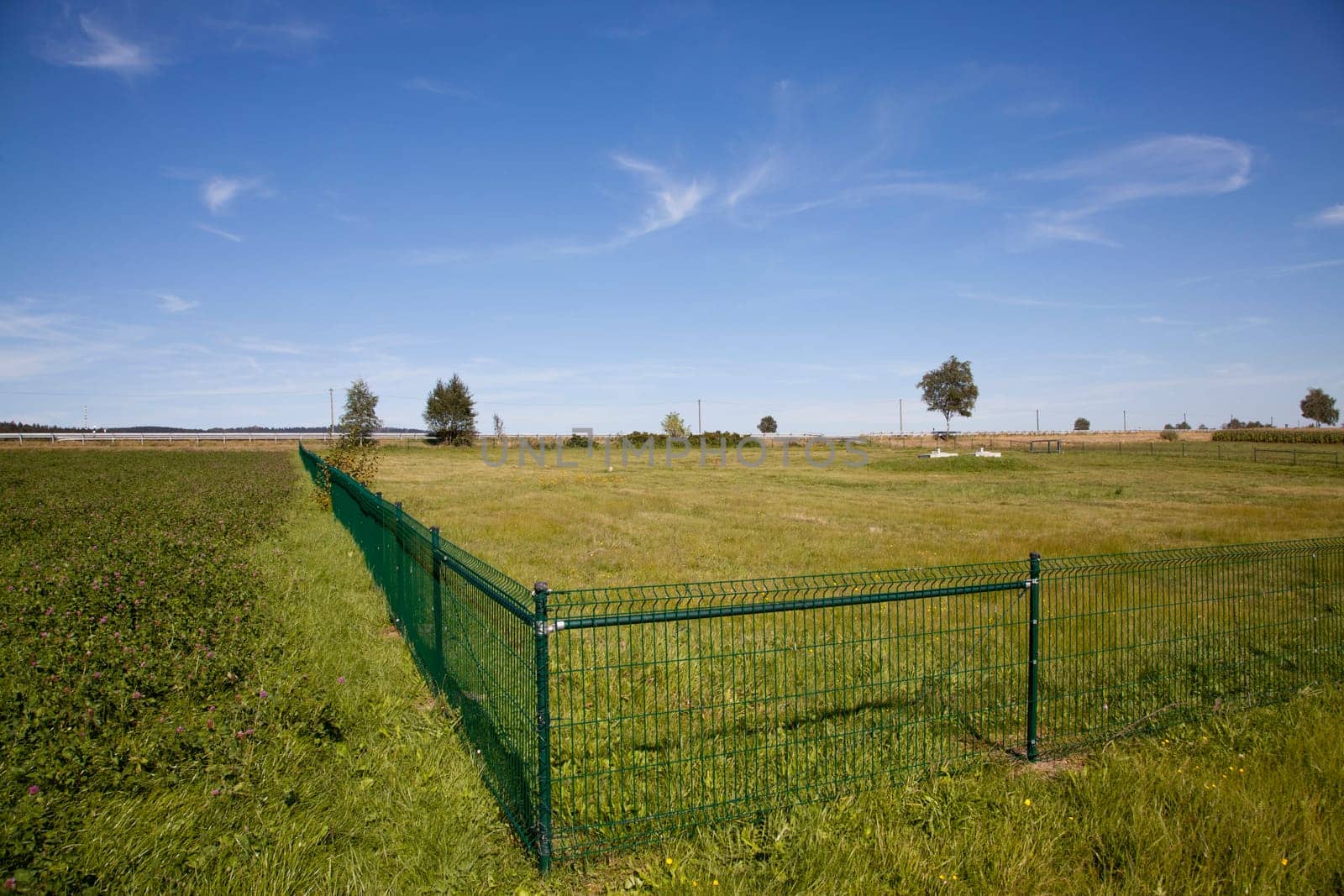 Socket with fence at Voitsumra / Weissenstadtt on the St2180