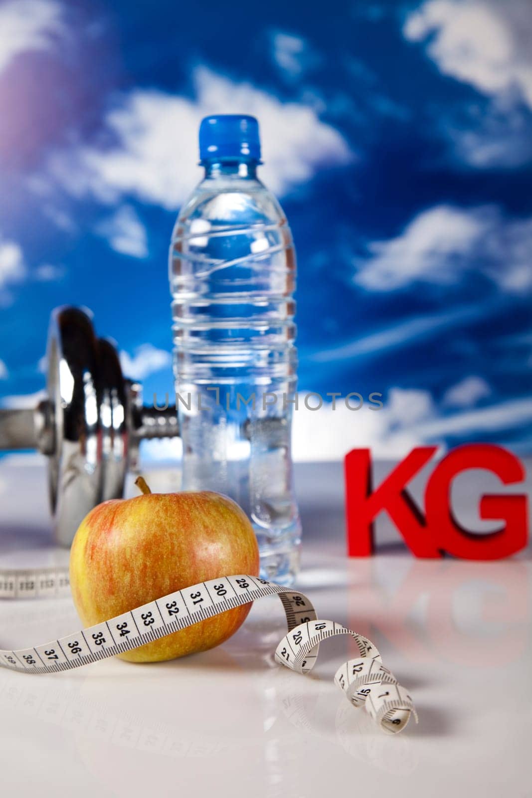 Healthy lifestyle concept, Diet and fitness