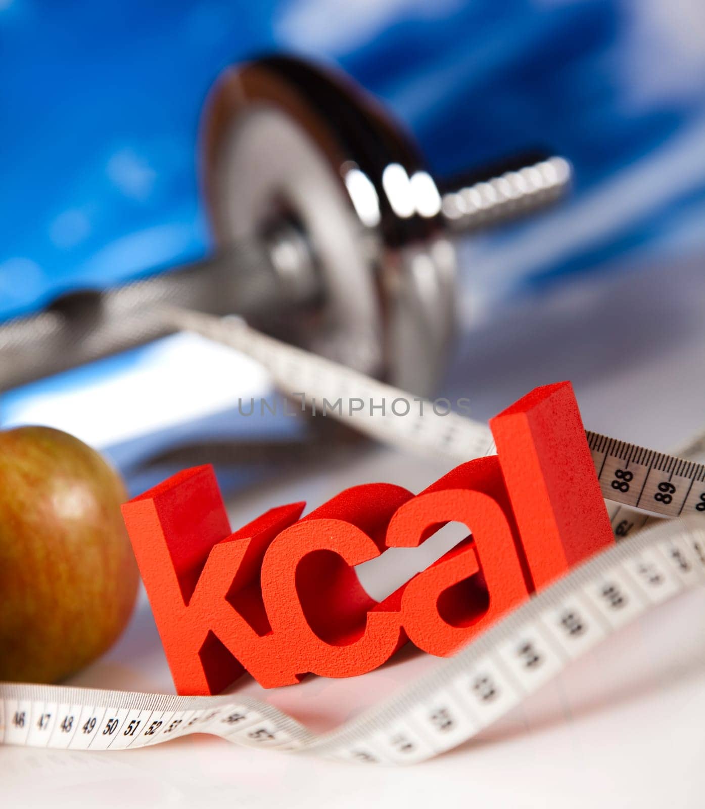 Healthy lifestyle concept, Diet and fitness