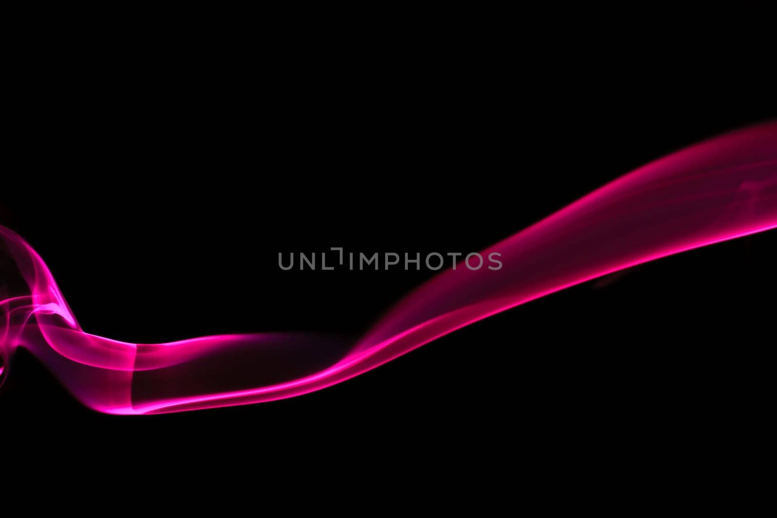 wallpaper with smoke isolated on black background