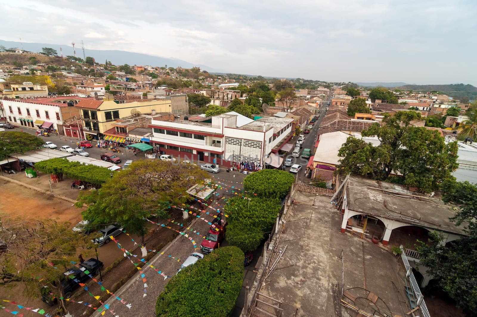 View of Chaiapa de Corzo, a small town in Chiapas, Mexico