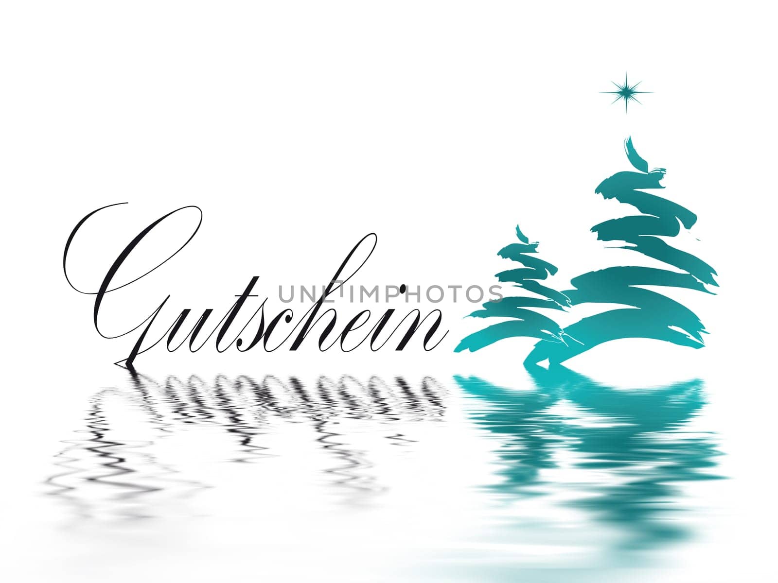 Christmas tree traditional without isolated without background
