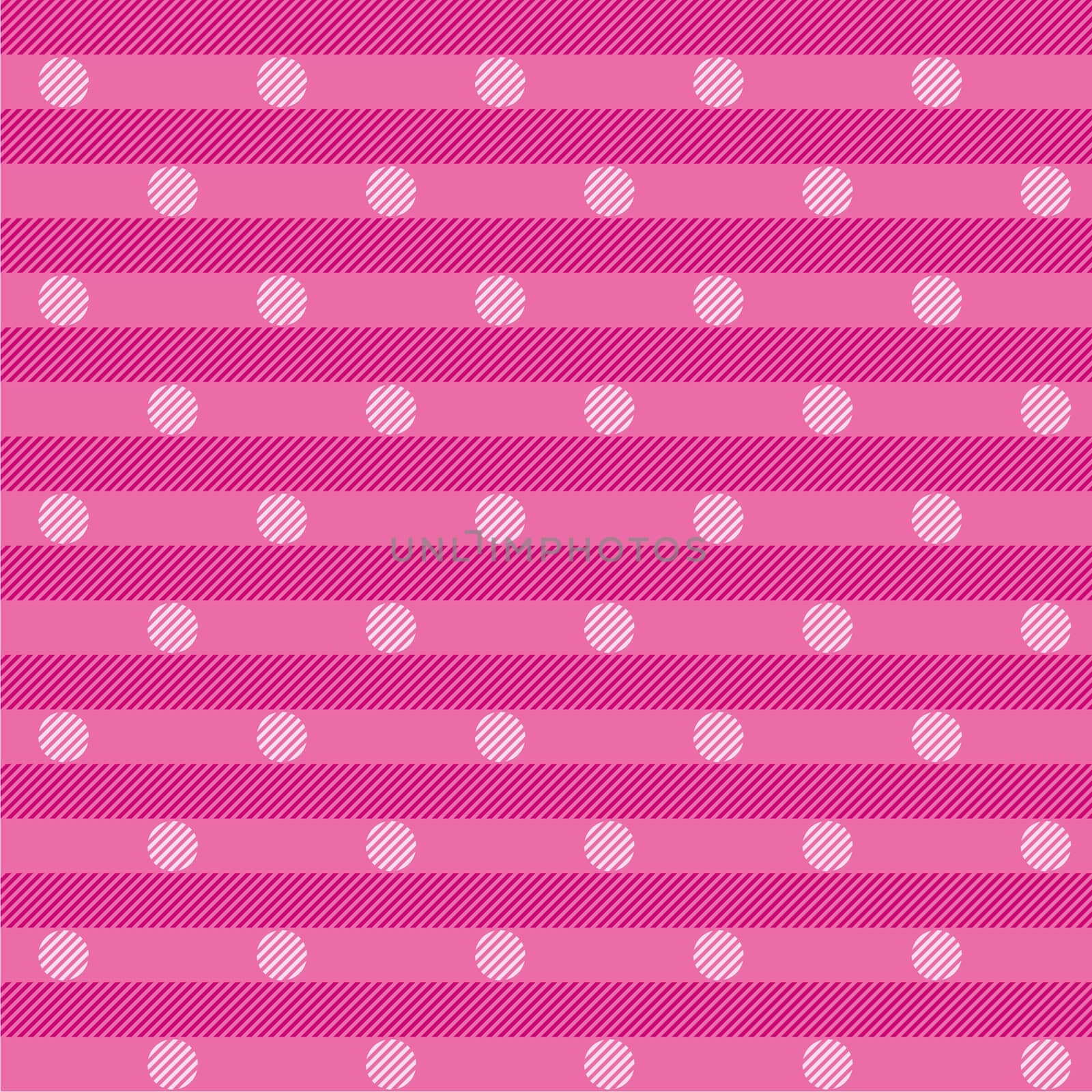 Pink fabric with dots