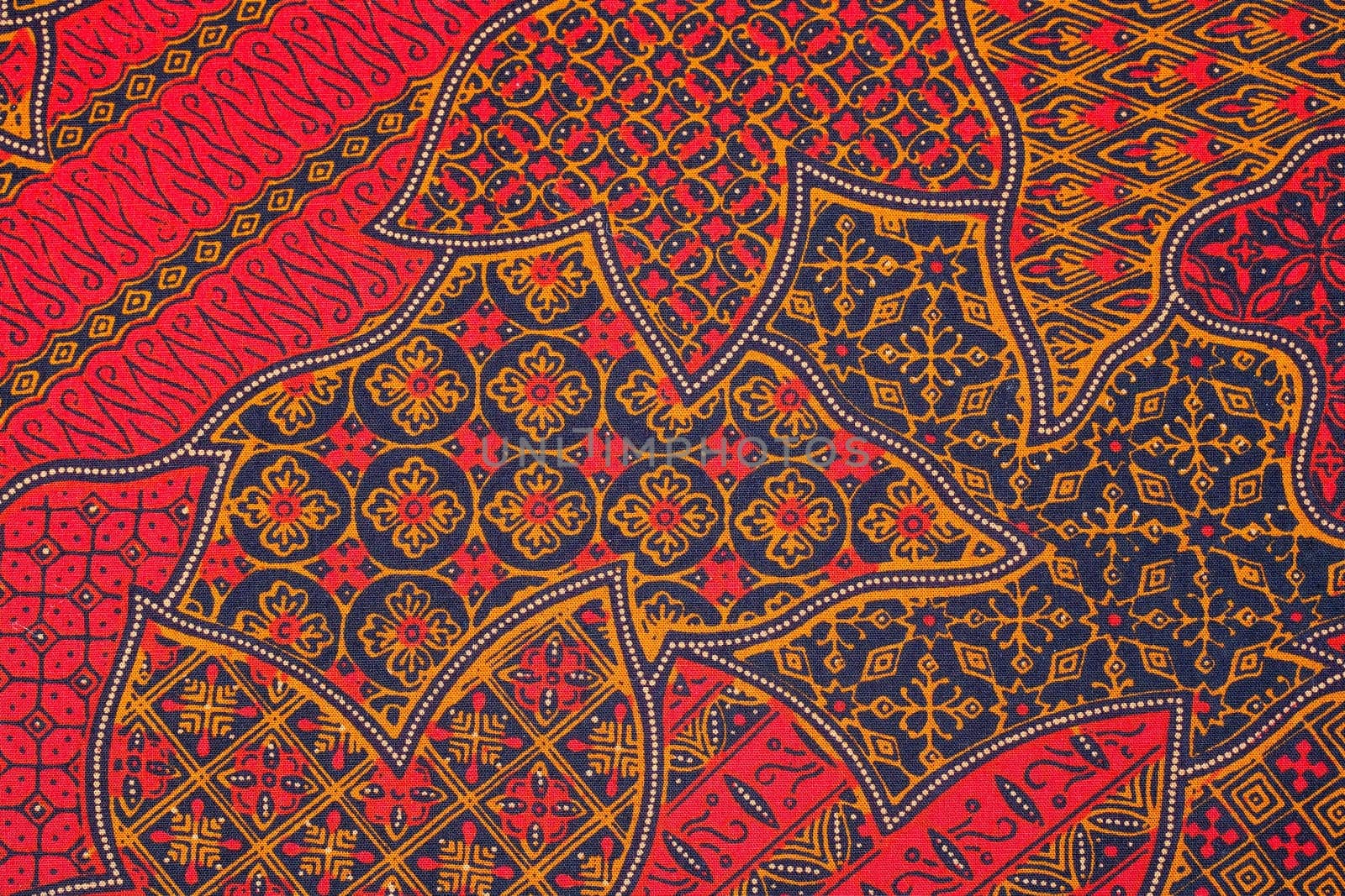 Detail of a batik design from Indonesia