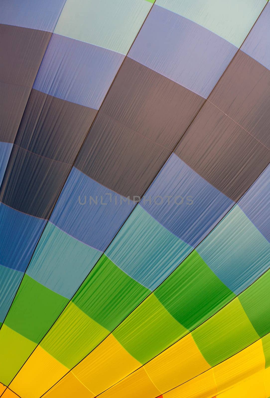 Colors of a hot air balloon