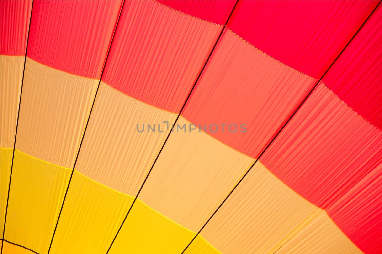 Colors of a hot air balloon