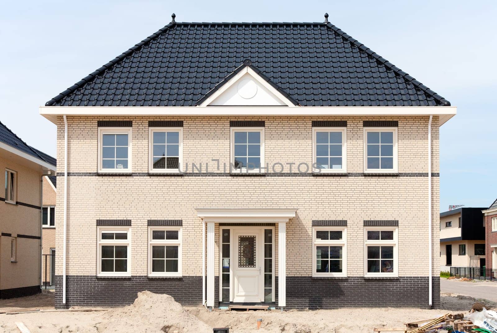 New large house in Almere, the Netherlands