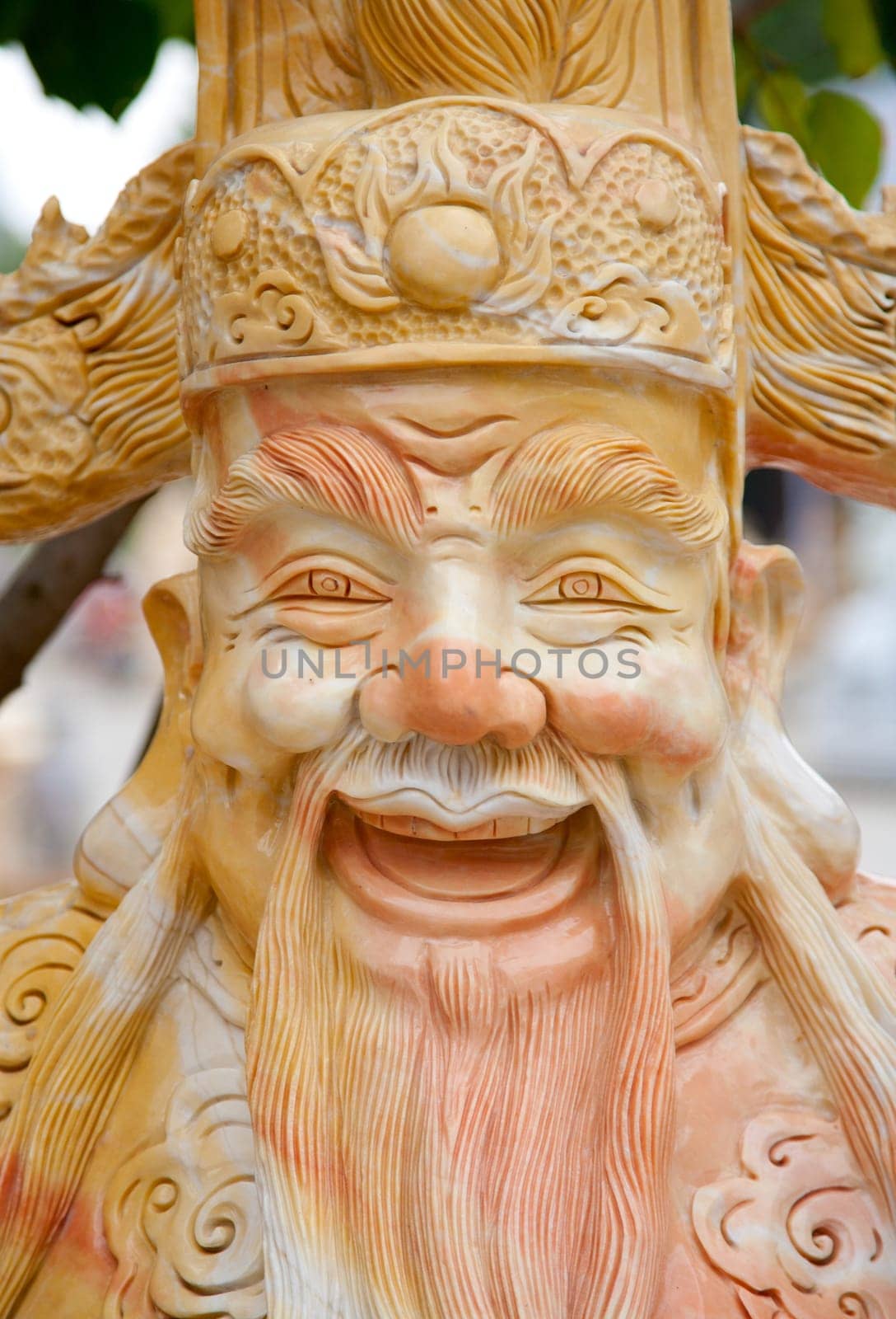 Marble statue at Marble Mountain near Danang, Vietnam
