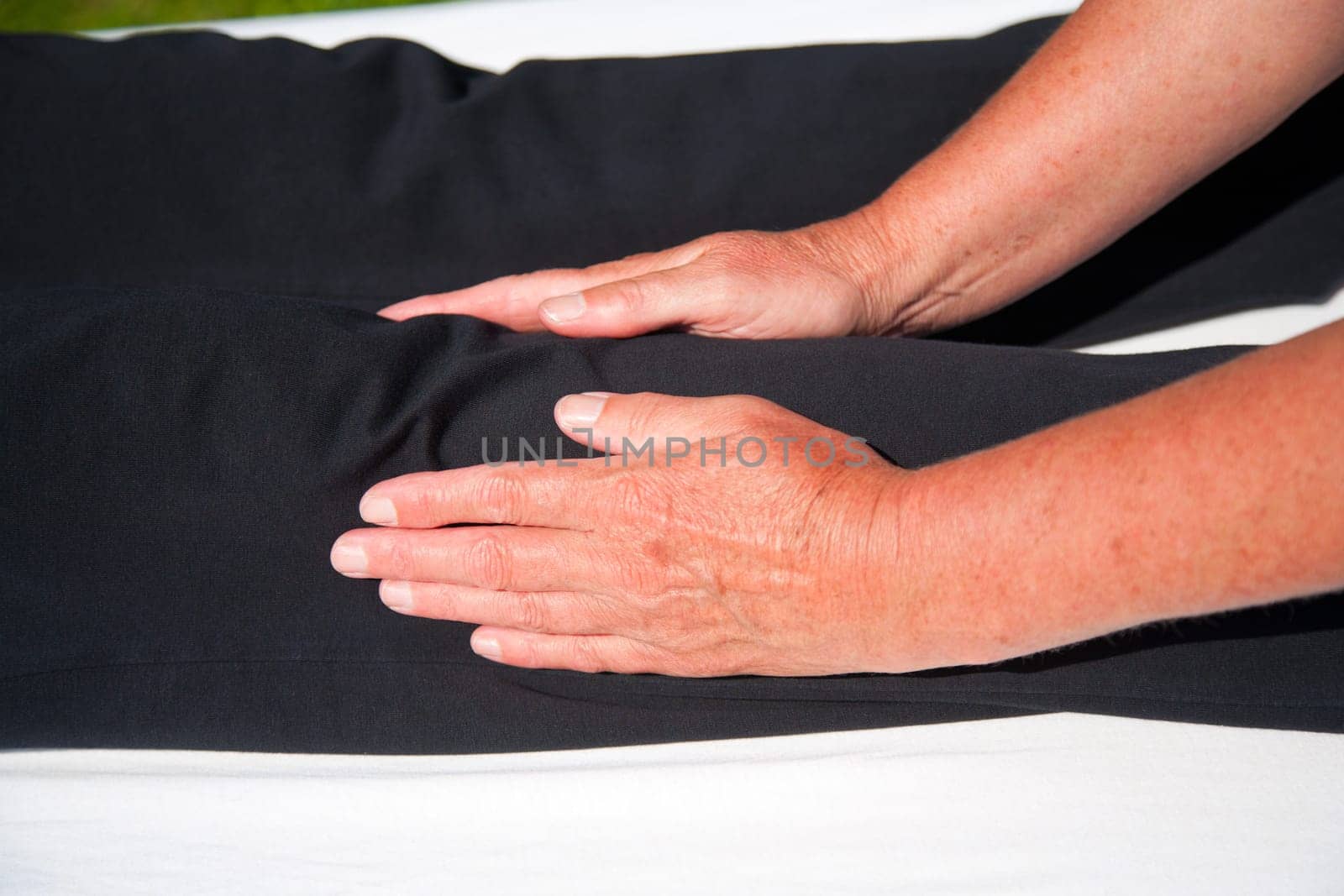 Polarity massage  a technique of gently rocking, holding and massaging to stimulate relaxation, restore energy flow and encourage revitalization