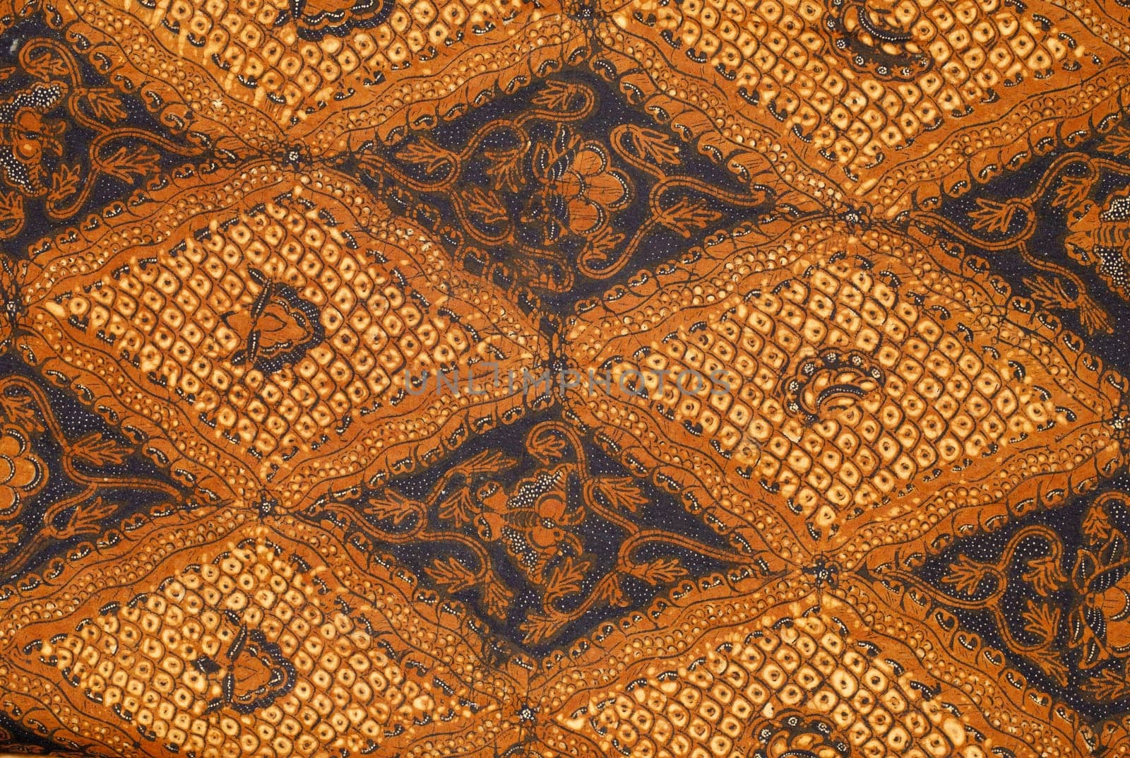Detail of a batik design from Indonesia